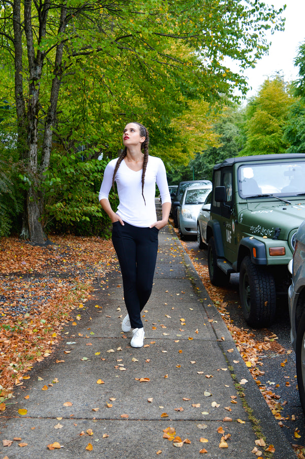 Mia Top, Snow White, Bamboo