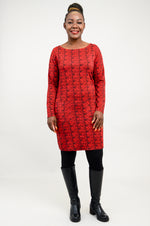 Lola Long Sleeve Dress, Intro Vision, Bamboo - Final Sale