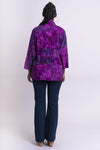 Lotus Jacket, Magic Magenta, Batik Art - Blue Sky Clothing Co