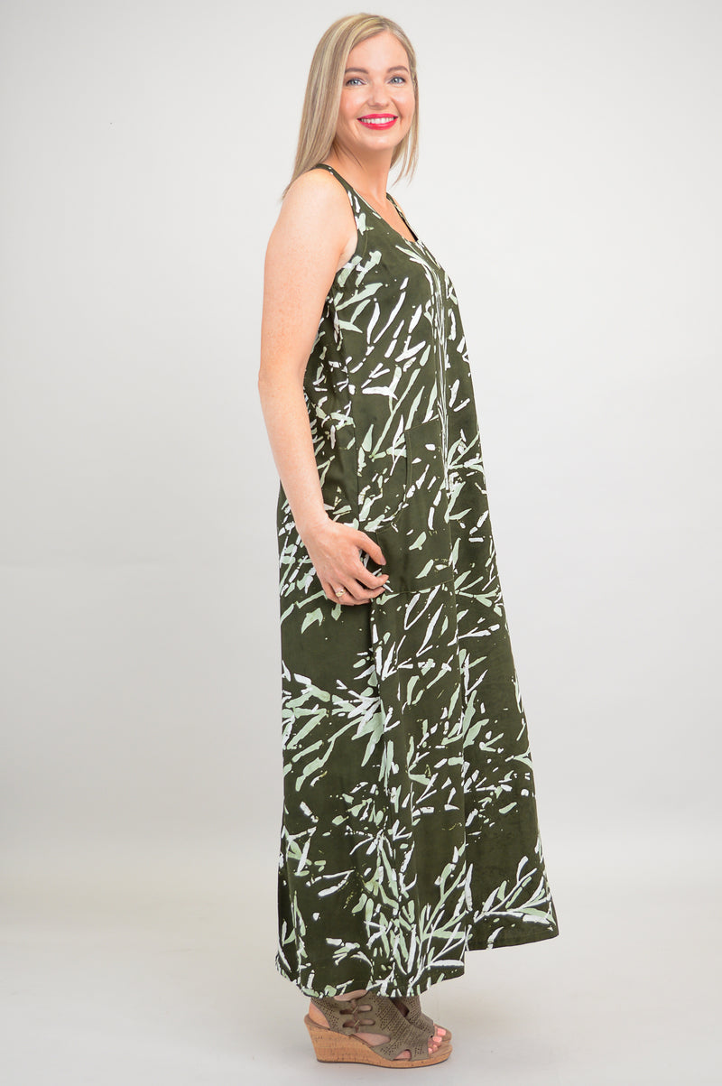 Maddie Dress, Bamboo Forest