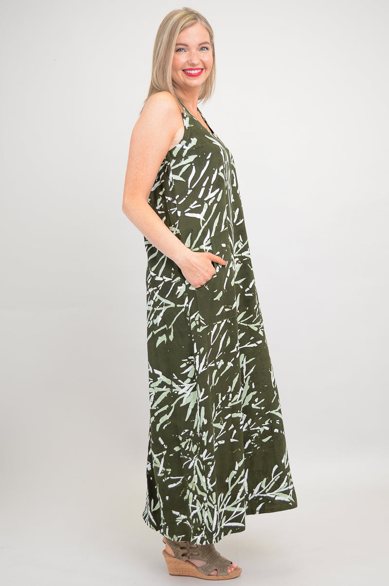 Maddie Dress, Bamboo Forest