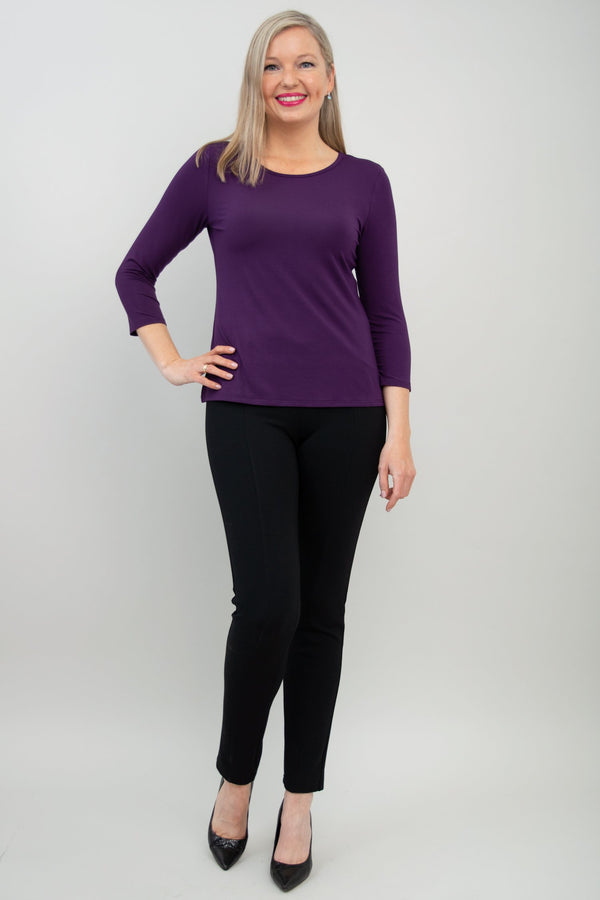 Margorie Top, Royale, Bamboo - Final Sale