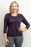 Margorie Top, Royale Necklace, Bamboo - Final Sale