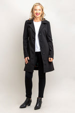 Mariana Trench Coat, Black, Modal