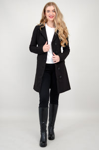 Mariana Trench Coat, Black, Modal