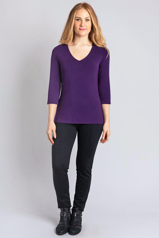 Mia Top, Royale, Bamboo – LTD CAD Retail Blue Sky Clothing Co