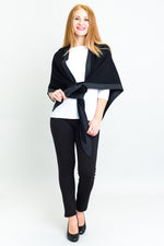 Necessity Shawl, Black, Cashmere