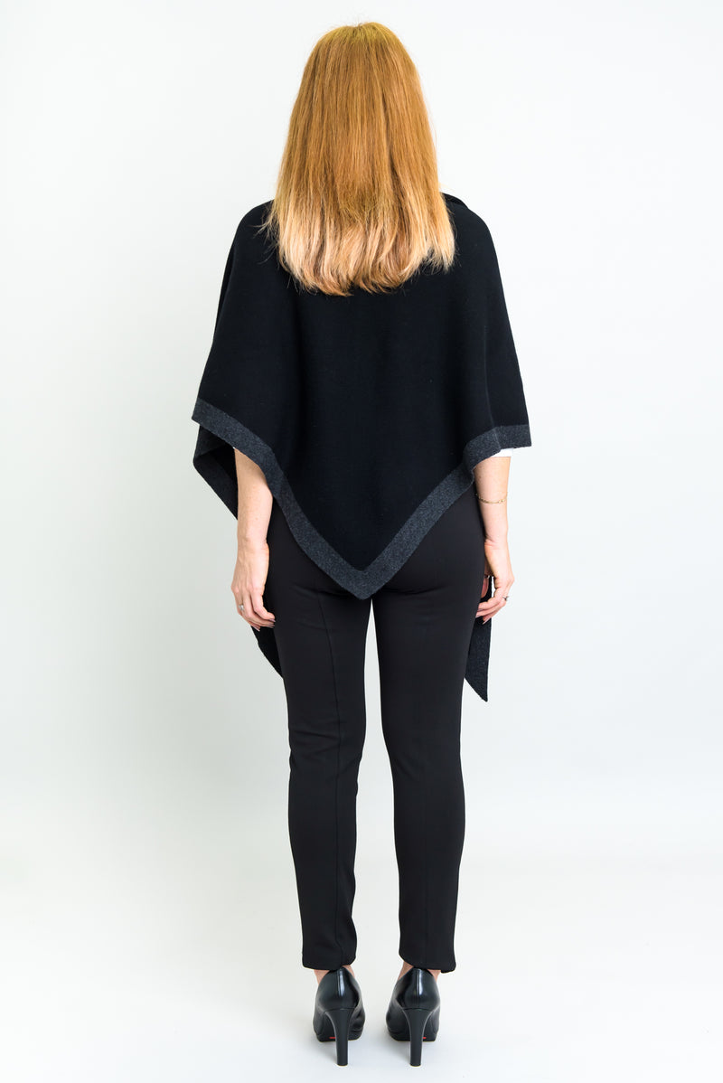 Necessity Shawl, Black, Cashmere