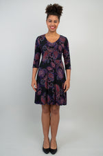 Nicole Dress, Coral Meets Royale, Bamboo- Final Sale