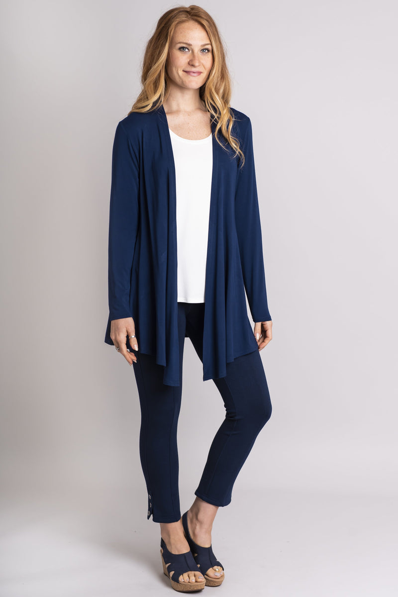 Opra Jacket, Indigo, Bamboo - Blue Sky Clothing Co