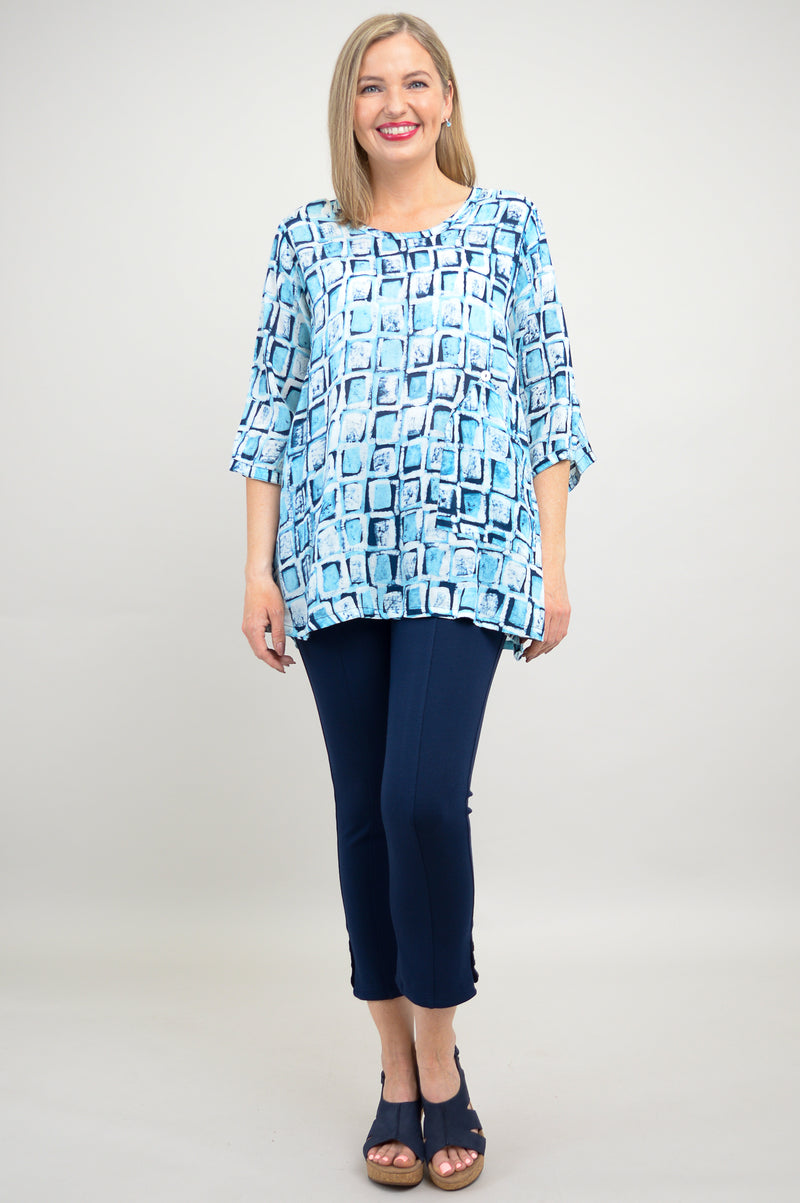 Palace Blouse, Crystal Reef