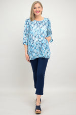 Palace Blouse, Crystal Reef