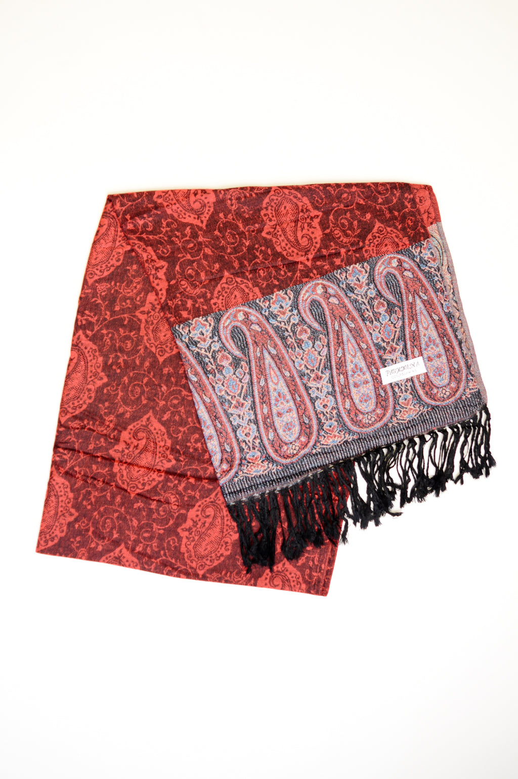 Maroon and black sale scarf