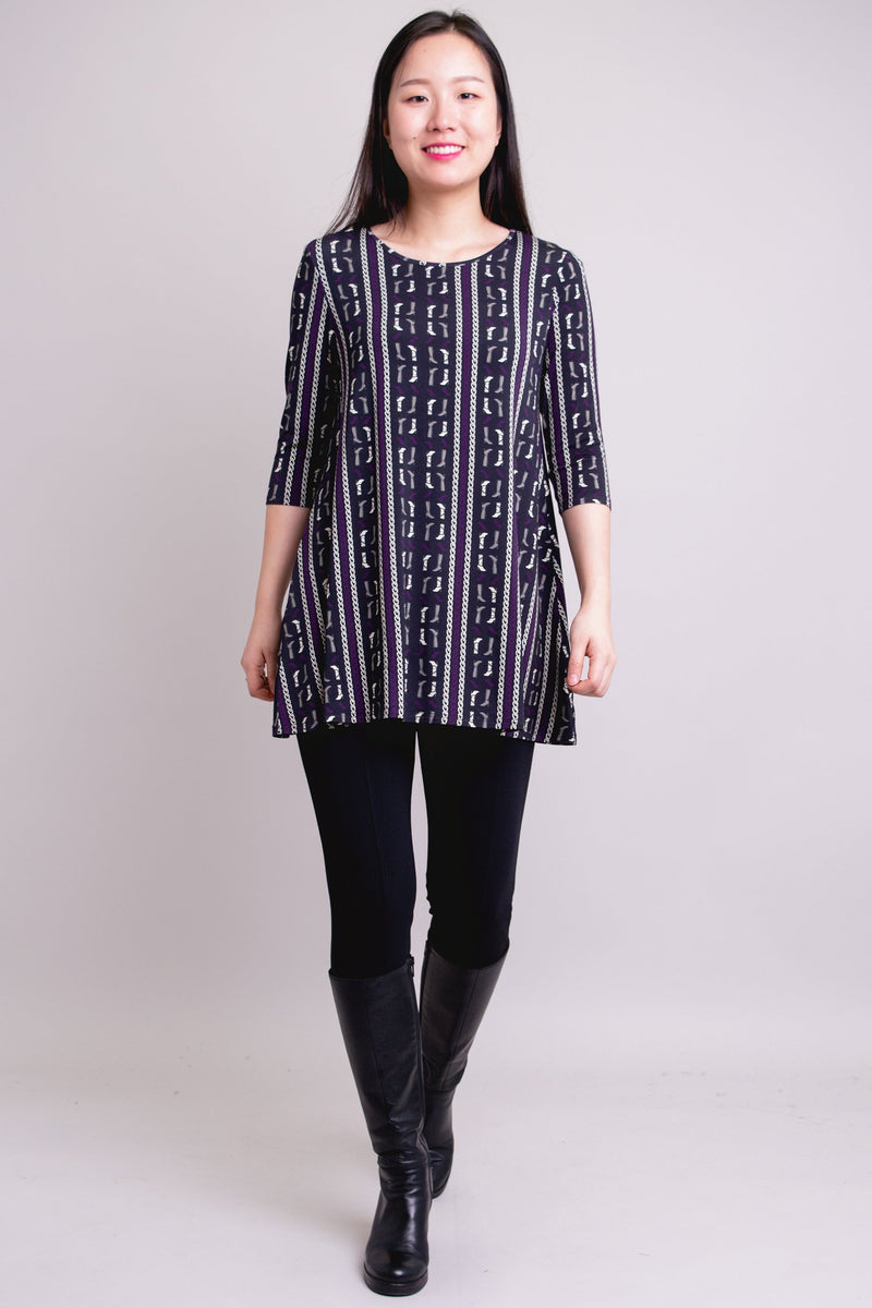 Perfect Tunic, Barbie Bling, Bamboo- Final Sale