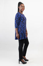 Perfect Tunic, Snow Flower, Bamboo - Final Sale