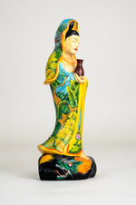 Quan Yin Hand Painted Goddess