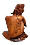 Hand Carved Wooden Relaxing Buddha (40 cm)