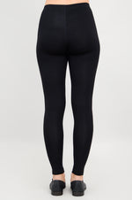 High Waisted Microfiber Legging - Black  Lillo Bella-Women's Clothing,  Unique Shoes, Jewelry & Gifts