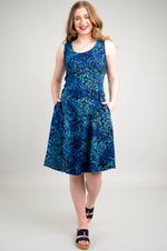 Sara Dress, Sea Ferns