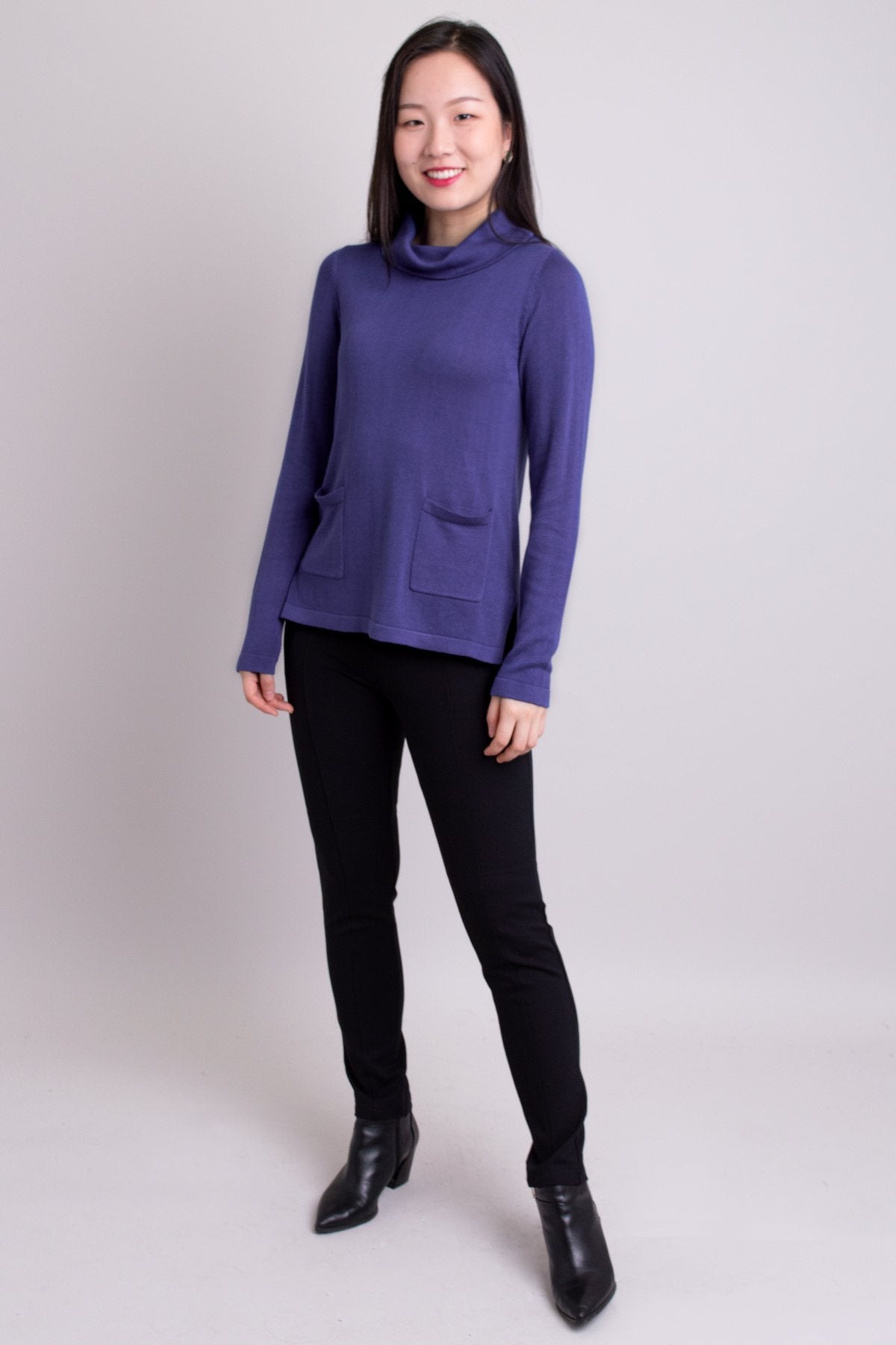 Scooby Sweater Deep Blue Bamboo Cotton LTD CAD Retail Blue Sky Clothing Co