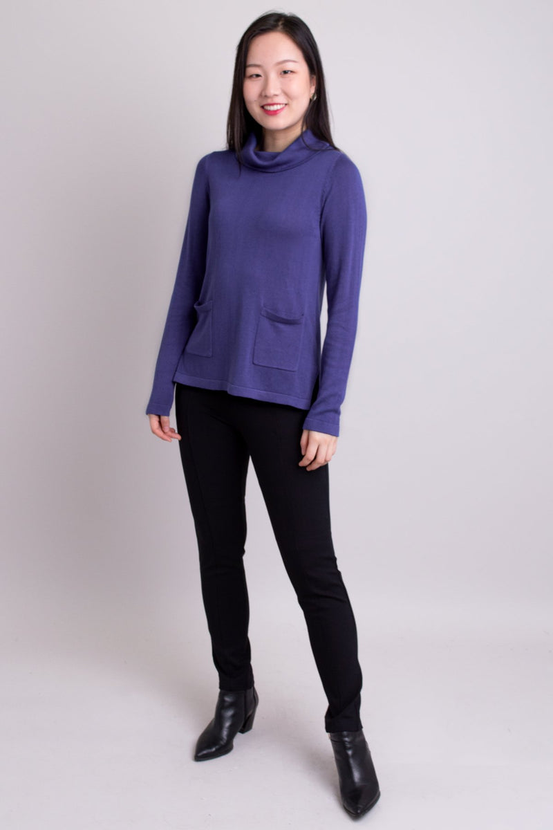 Scooby Sweater, Deep Blue, Bamboo Cotton