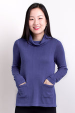 Scooby Sweater, Deep Blue, Bamboo Cotton
