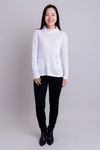 Scooby Sweater, White, Bamboo Cotton