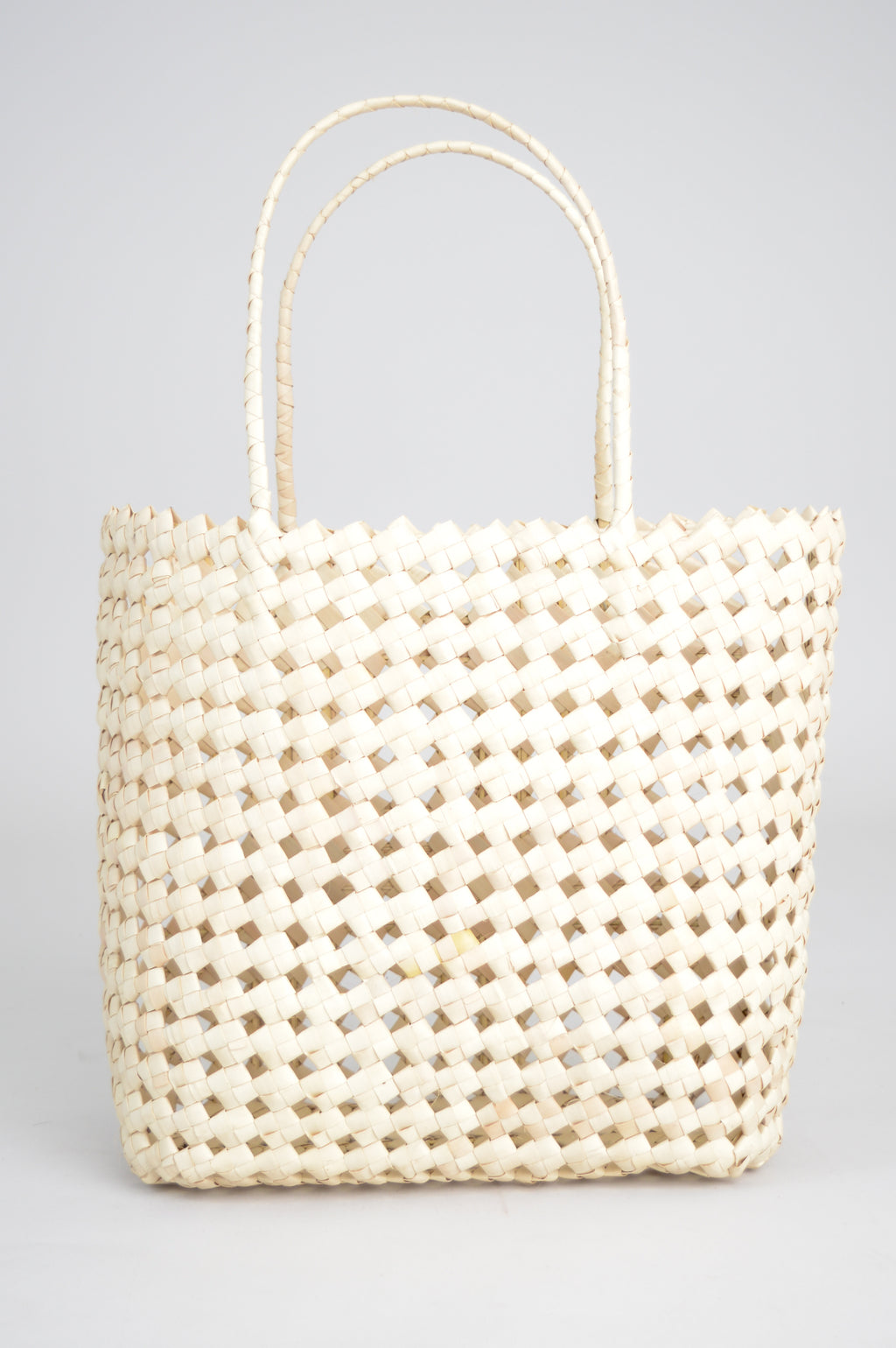 SQUARE RATTAN BASKET WITH WHEELS - Meridiana