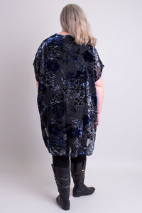 Darcy Suki Long, Blue Magic, One Size - Final Sale