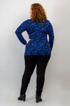 Suzanne Long Sleeve Top, Snow Flower, Bamboo - Final Sale
