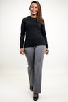 Swish Sweater, Black, 100% Merino Wool