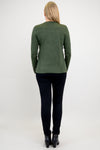 Swish Sweater, Enchanted Forest, 100% Merino Wool