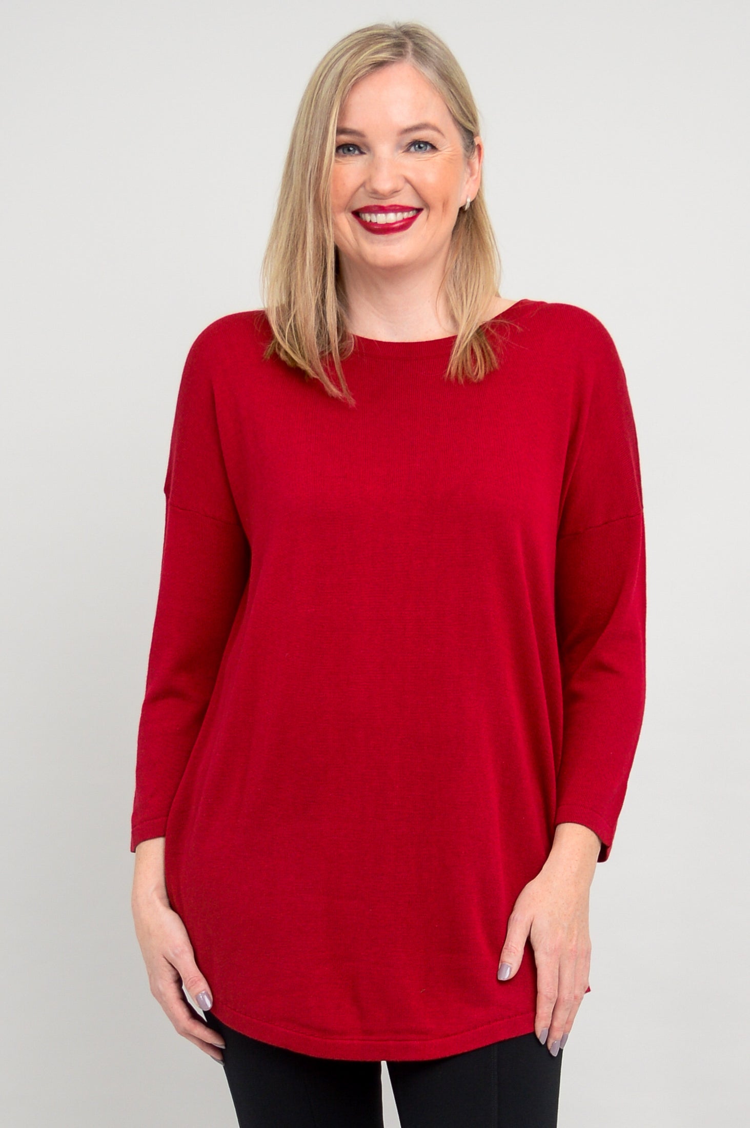 Tina Sweater Lipstick Bamboo Cotton 4X