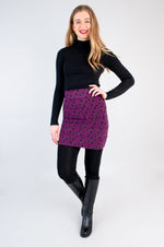 Whistler Skirt, Orchid Mums, Bamboo- Final Sale