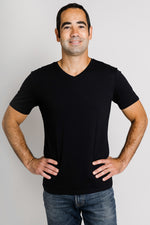 Adam Short Sleeve Shirt, Black