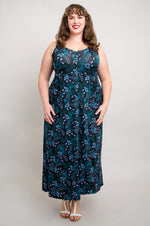 Liane Sleeveless Dress, Fantasia, Bamboo