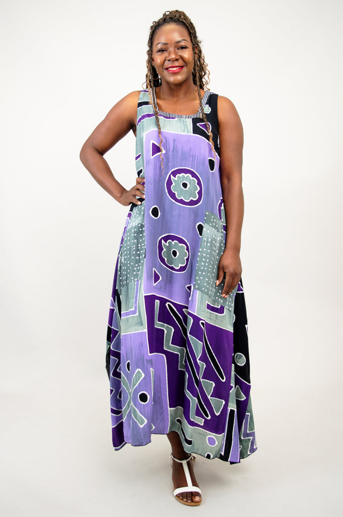 Maria Dress, Bocana Mosaic