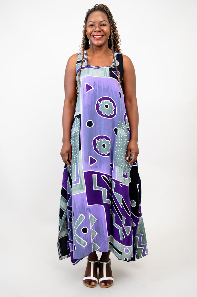 Maria Dress, Bocana Mosaic