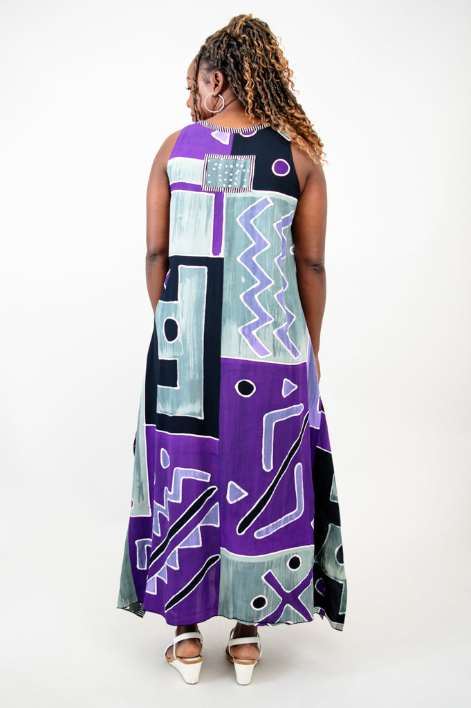 Maria Dress, Bocana Mosaic