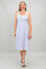 Shauna Dress, Summer Stripe, Linen Bamboo
