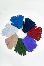 Wembley Gloves, Blue, Wool