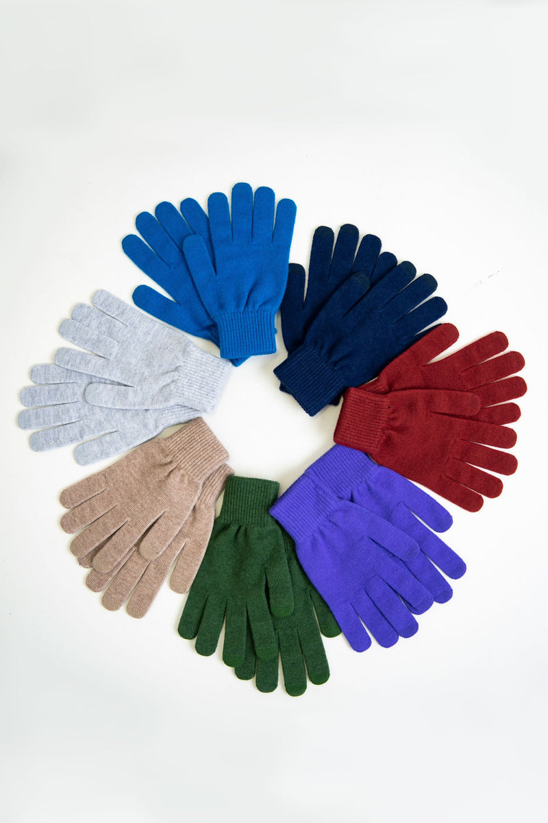 Wembley Gloves, Navy, Wool