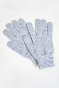 Gants Wembley, gris, laine