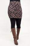 Whistler Skirt, Rich Plaid, Bamboo- Final Sale