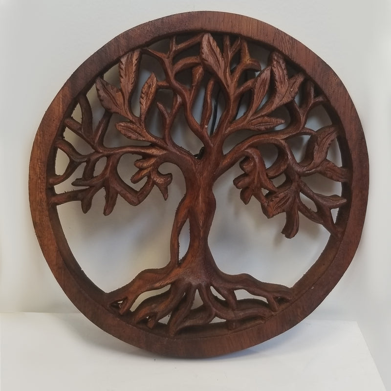 Hand-carved Wooden Tree of Life - Blue Sky Clothing Co
